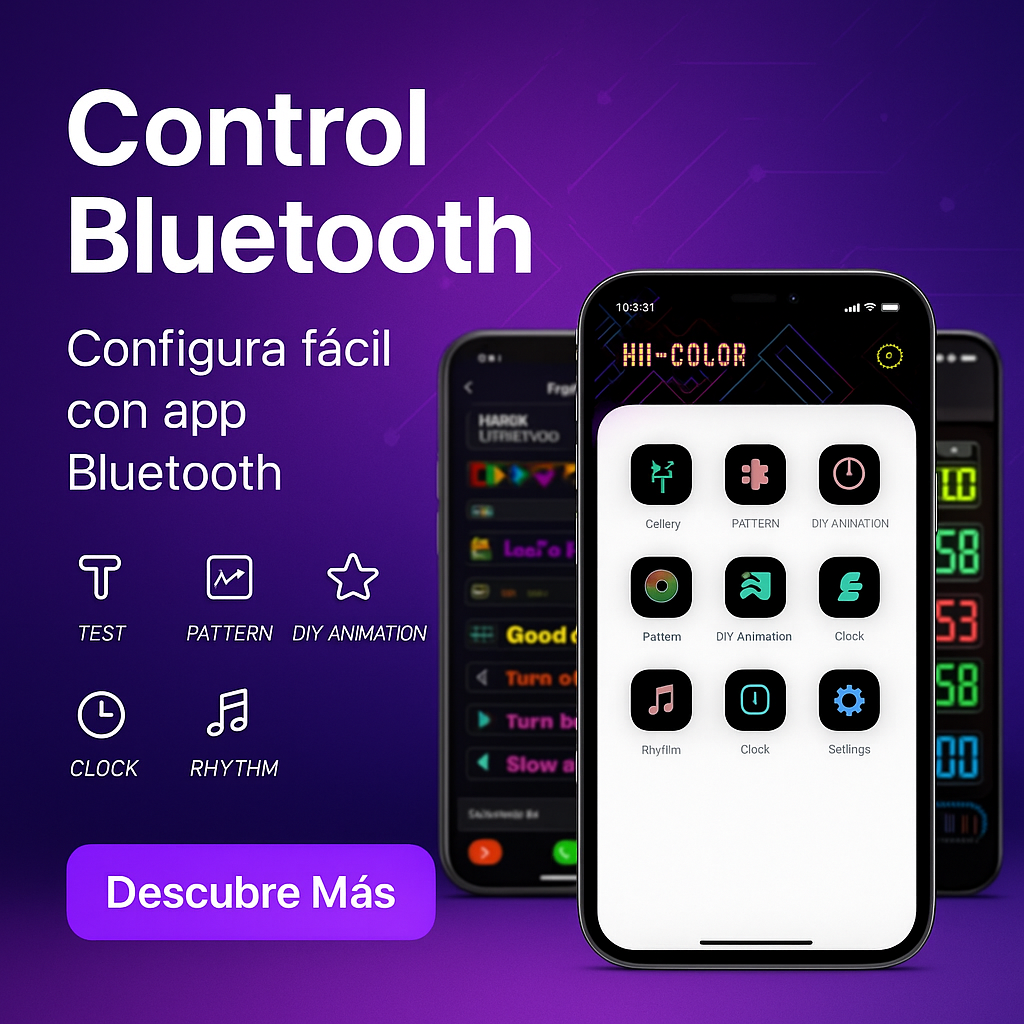 Flexible LED Matrix Pixel Panel – Smart RGB Display