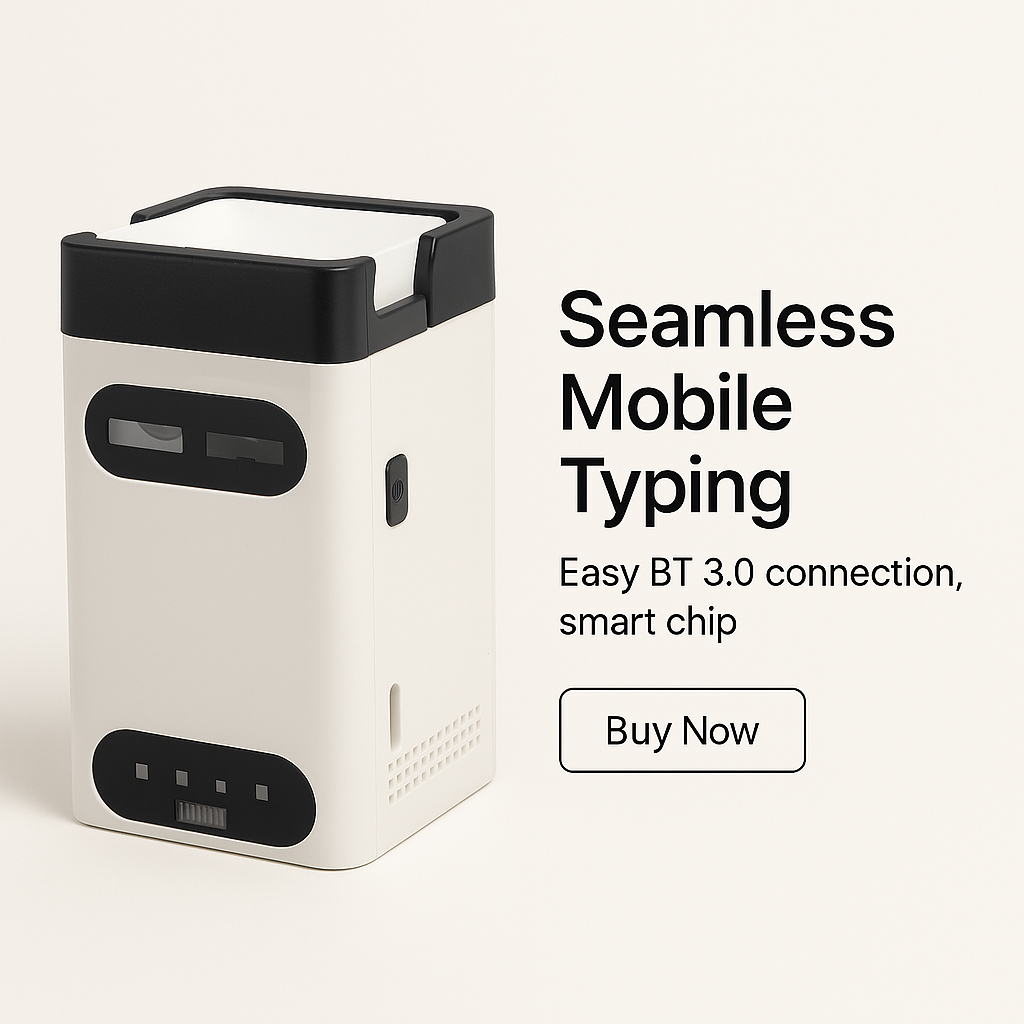 Virtual Laser Phone Keyboard For Computer Iphone Pad Laptop With Mouse Function