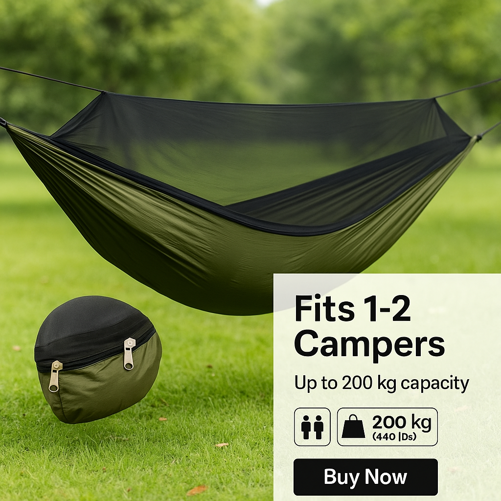 Professional Camping Hammock with Mosquito Net