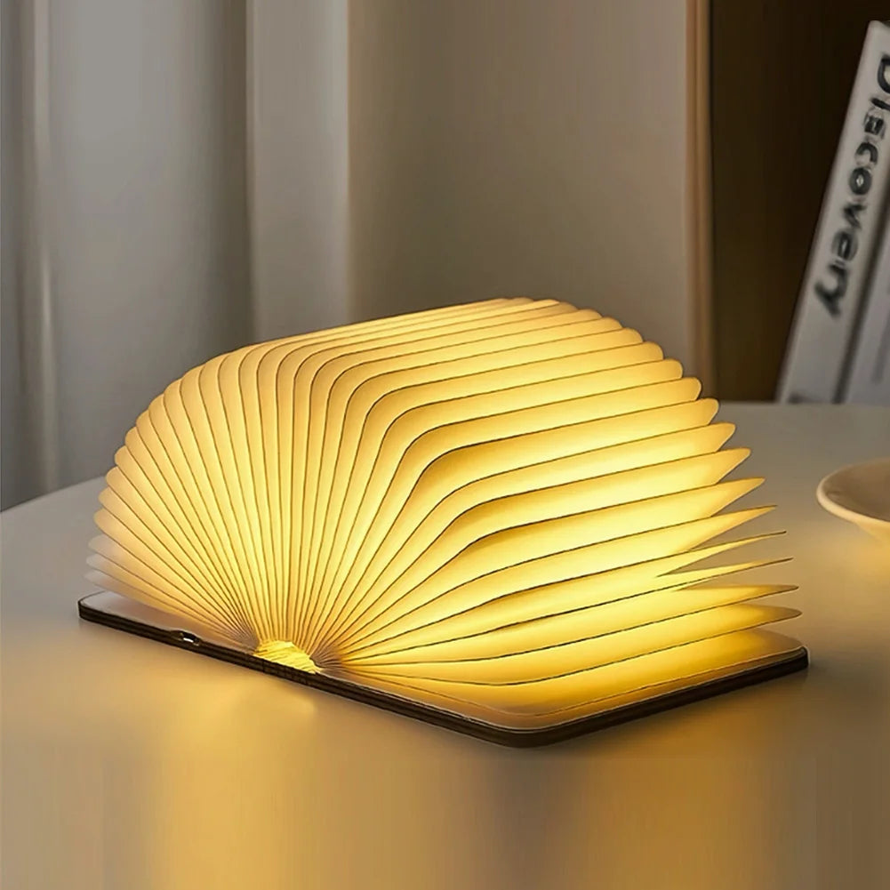 LED Foldable Book Light – Portable & Rechargeable