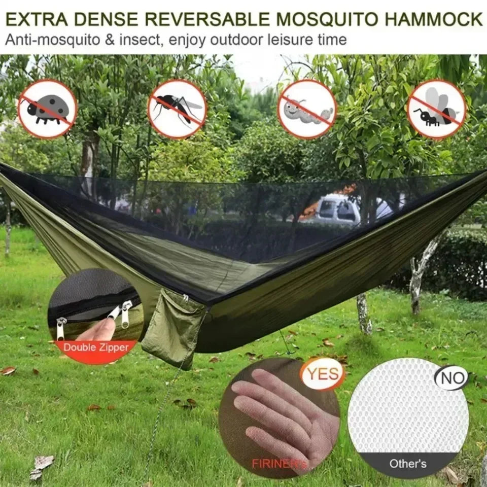 Professional Camping Hammock with Mosquito Net