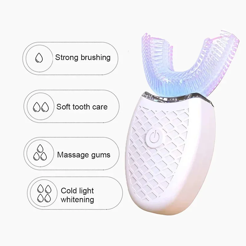 U Shape Degrees Intelligent Electric Toothbrush