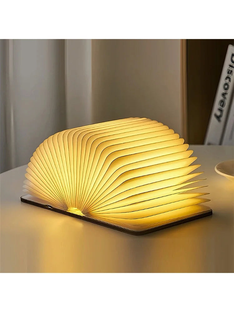 LED Foldable Book Light – Portable & Rechargeable