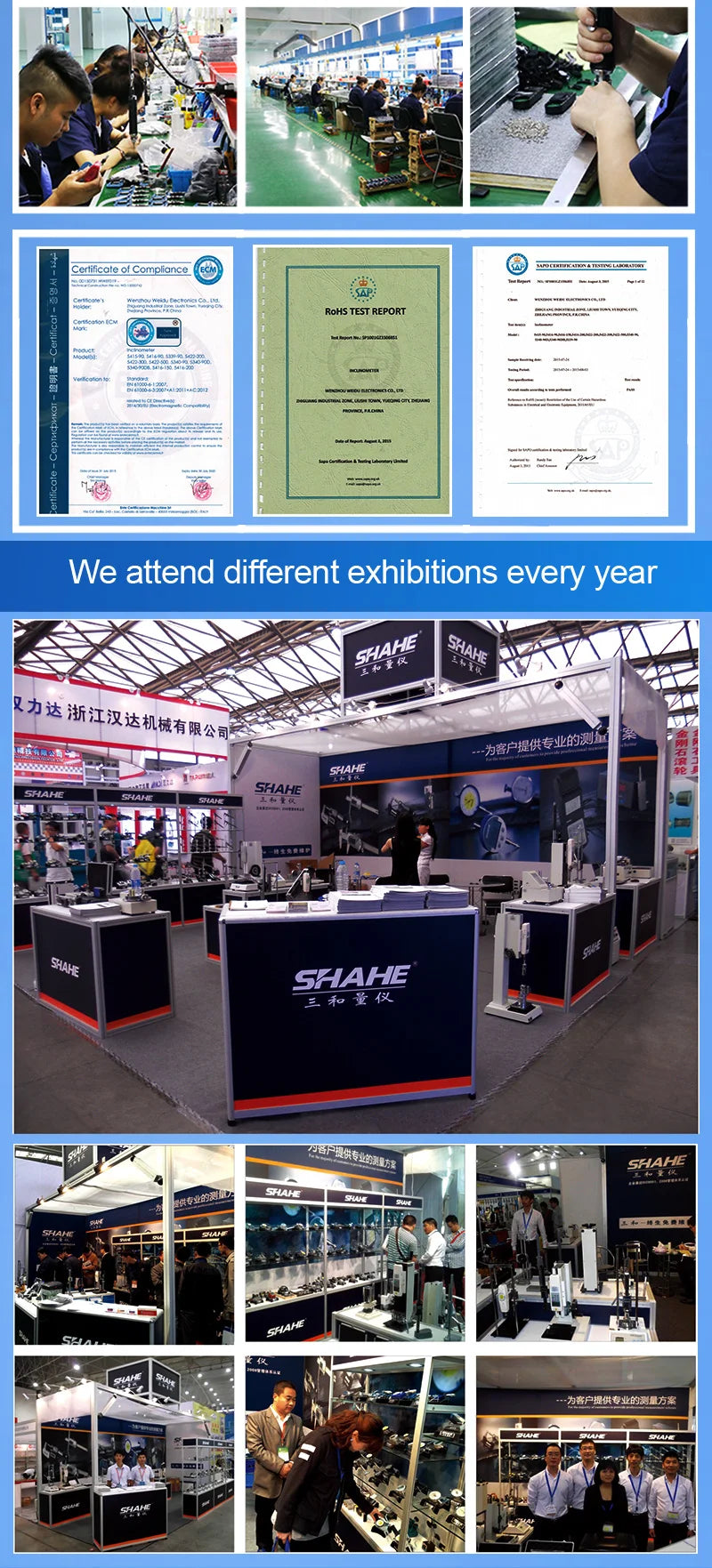 SHAHE Electronic Ruler LCD Display High Accuracy Handheld Length Measuring Tool