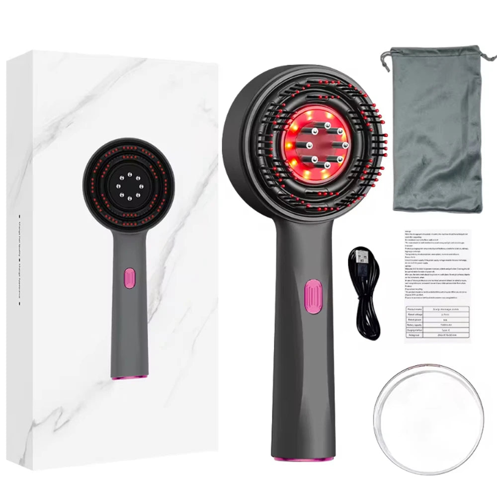3 Modes Electric Vibration Massage Comb