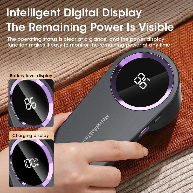Electric Lint Remover Electric Hairball Sweater Trimmer Type-C USB charging