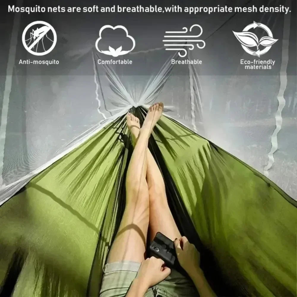 Professional Camping Hammock with Mosquito Net