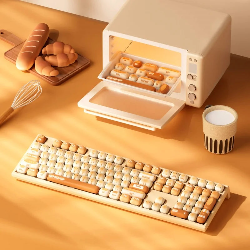 Akko MonsGeek MG108B Bun Wonderland Wireless Mechanical Keyboard