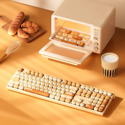 Akko MonsGeek MG108B Bun Wonderland Wireless Mechanical Keyboard