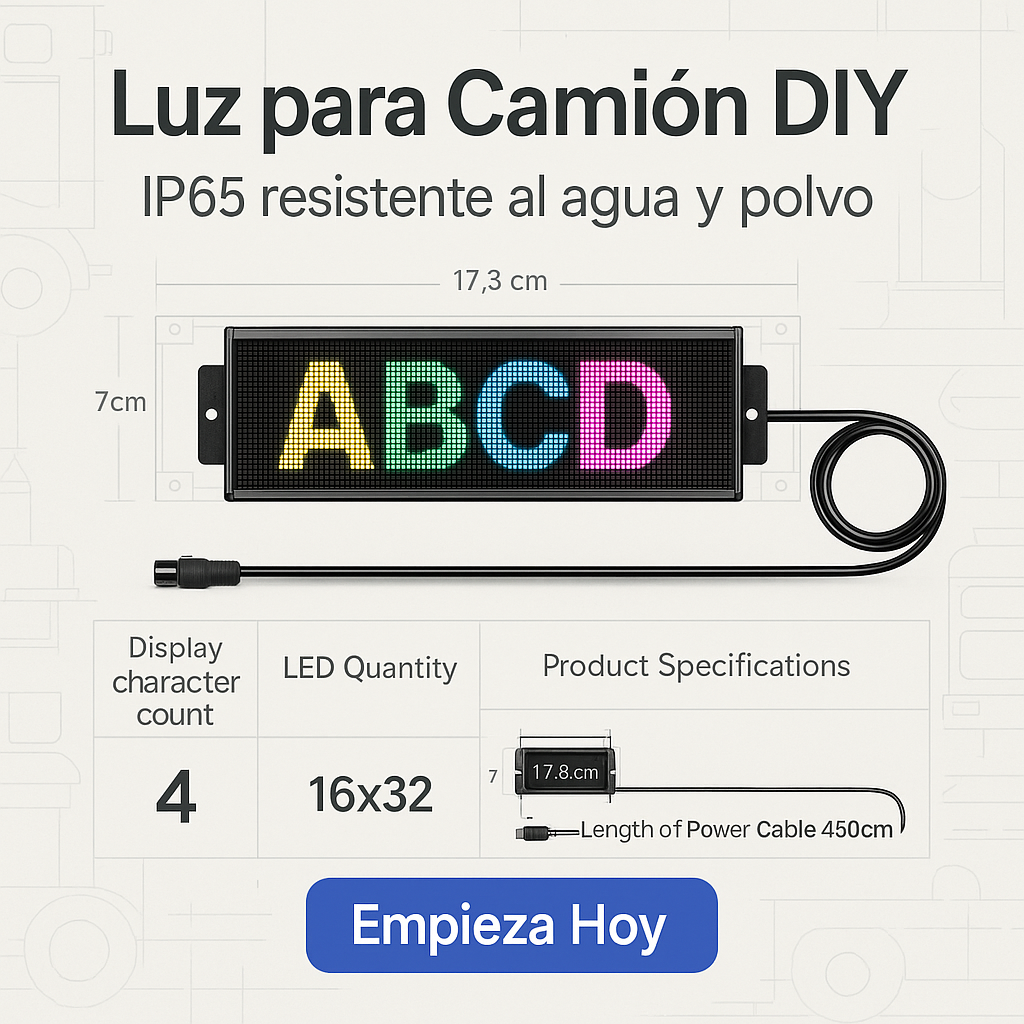 Flexible LED Matrix Pixel Panel – Smart RGB Display