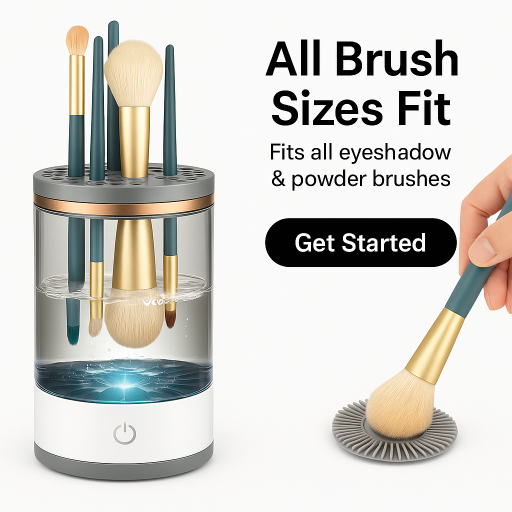 Electric Makeup Brush Cleaner Machine