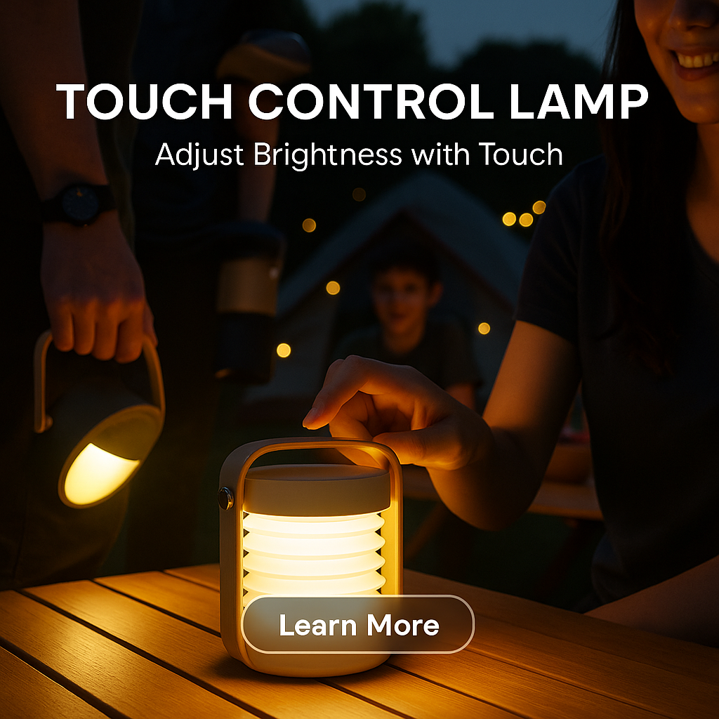 New Creative Wood Handle Foldable Night Lights